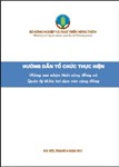 Hướng dẫn tổ chức thực hiện nâng cao nhận thức cộng đồng và quản lý thiên tai dựa vào cộng đồng