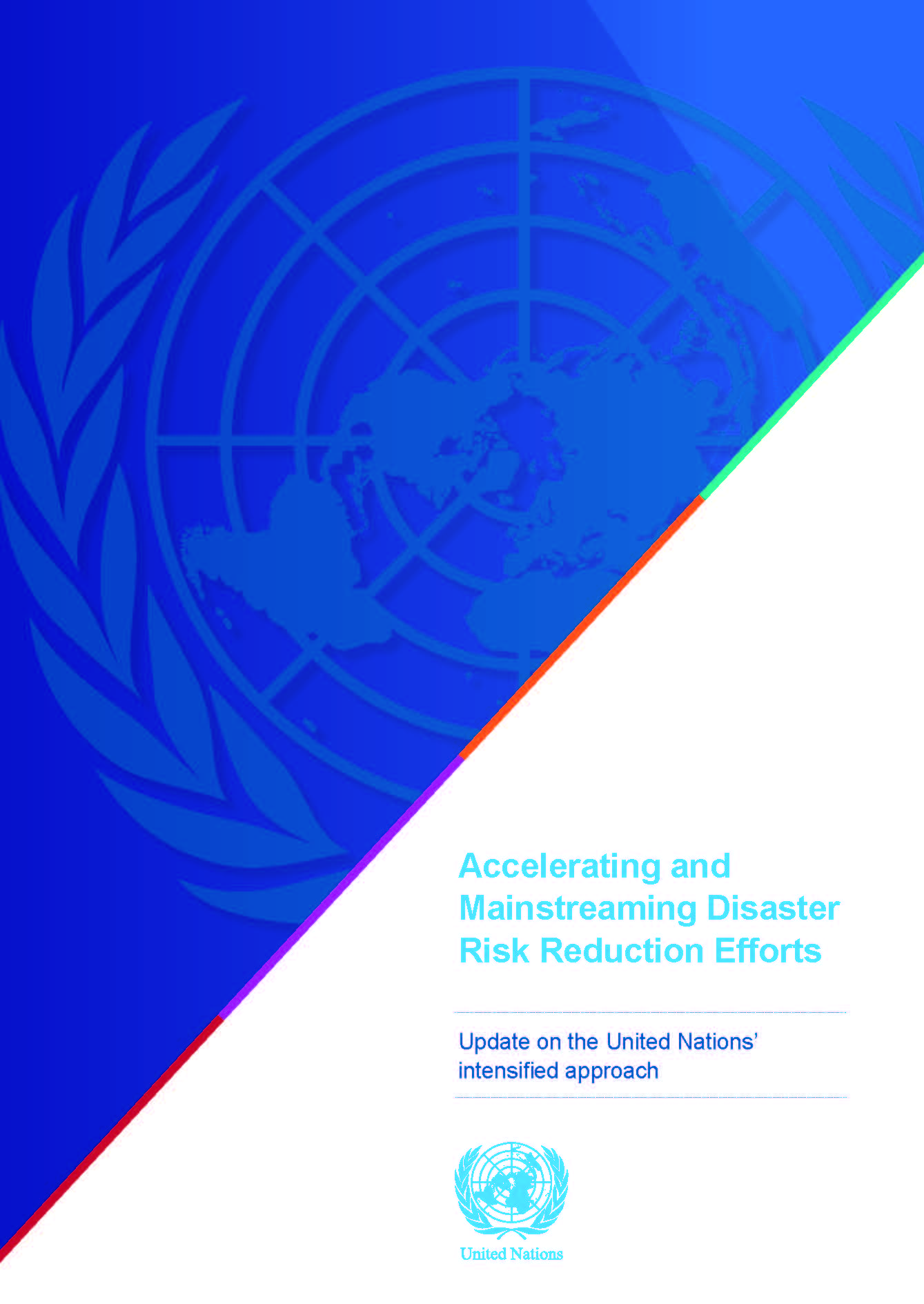 Accelerating and mainstreaming disaster risk reduction efforts: update on the United Nations’ intensified approach