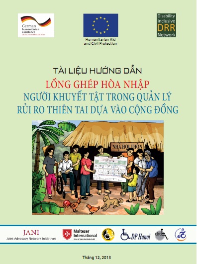 Tài liệu hướng dẫn Lồng ghép hòa nhập người khuyết tật trong quản lý rủi ro thiên tai dựa vào cộng đồng